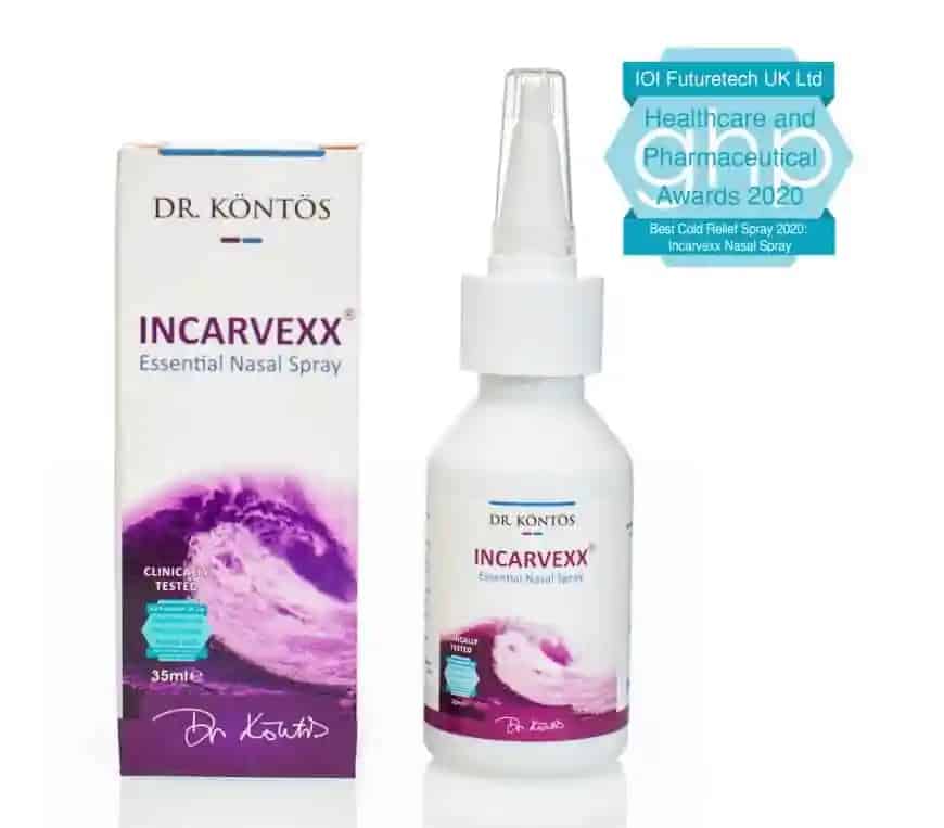 Incarvexx antiseptic nasal spray